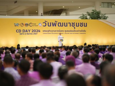 62 ปี กรมการพัฒนาชุมชนจัดยิ่งใหญ่ งาน“วันพัฒนาชุมชน” (CD Day 2024)“เศรษฐกิจฐานรากมั่นคง ชุมชนเข้มแข็งอย่างยั่งยืน”